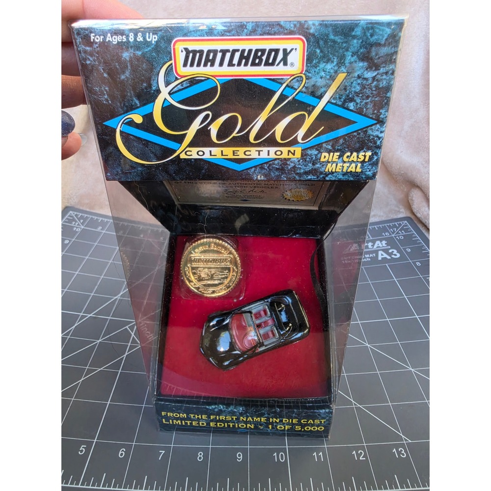 Matchbox Gold Collection Corvette Stingray III Limited Edition Die Cast Black
